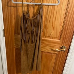 Fringe (suede like) Dress